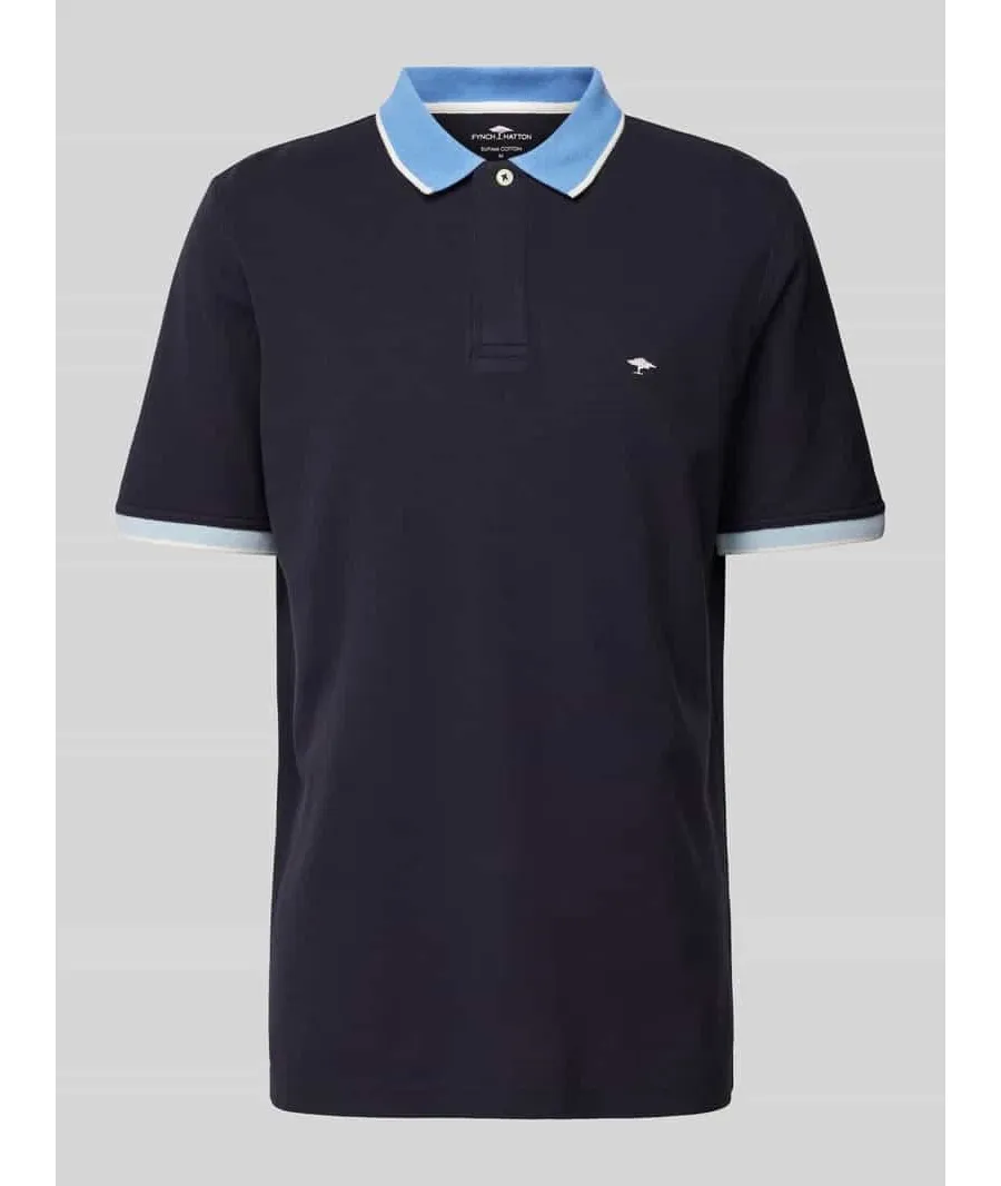 obrazek 1 Koszulka polo o kroju regular fit z obszyciem w kontrastowym kolorze