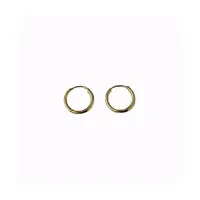 Picture Fine round earrings from Italy, 10 mm