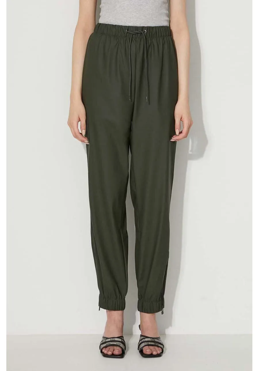 obrazek 1 Rains spodnie dresowe Pants Regular 18560 kolor zielony