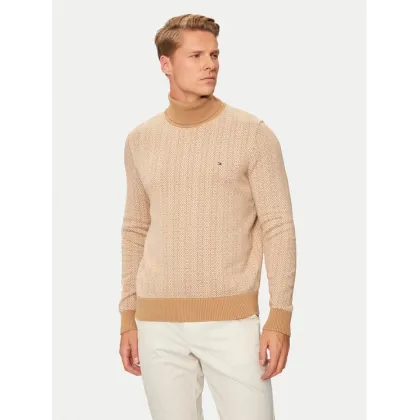Zdjęcie Tommy Hilfiger Golf MW0MW37023 Beżowy Regular Fit
