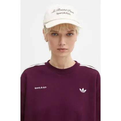 Zdjęcie Sporty & Rich czapka z daszkiem bawełniana Faubourg kolor beżowy z aplikacją AC040517619CR01