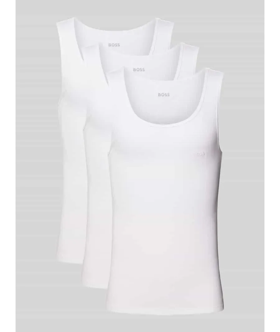 obrazek 1 Top z wyhaftowanym logo w zestawie 3 szt. model ‘ONE’