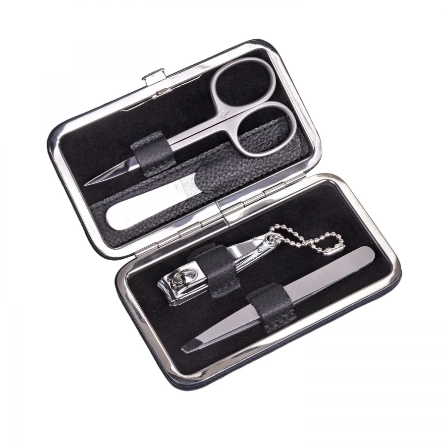 obrazek 1 Oryginalny komplet do manicure w skórzanym etui