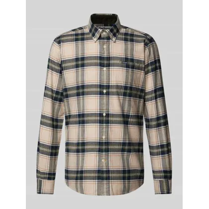 Zdjęcie Koszula casualowa o kroju tailored fit z kołnierzykiem typu button down model ‘Betsom’