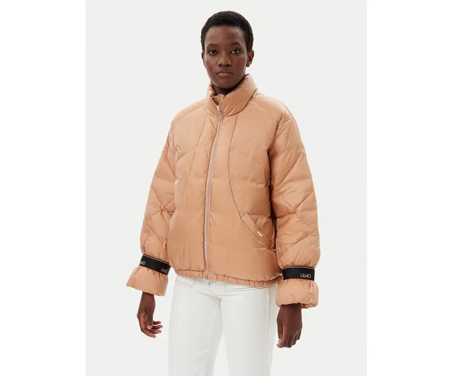 obrazek 1 Liu Jo Kurtka zimowa TF4154 TS072 Beżowy Regular Fit
