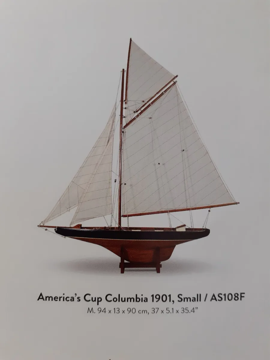 obrazek 1 Model jachtu America's Cup Columbcia 1901