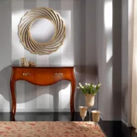 Picture A chic wooden console for interiors