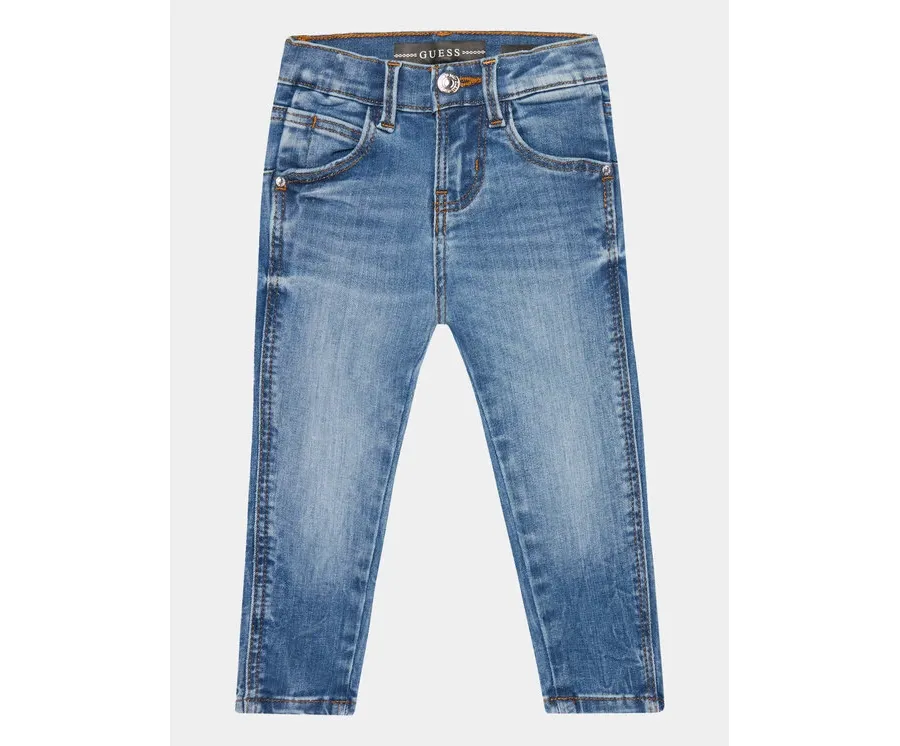obrazek 1 Guess Jeansy K3YA08 D4CA0 Granatowy Skinny Fit