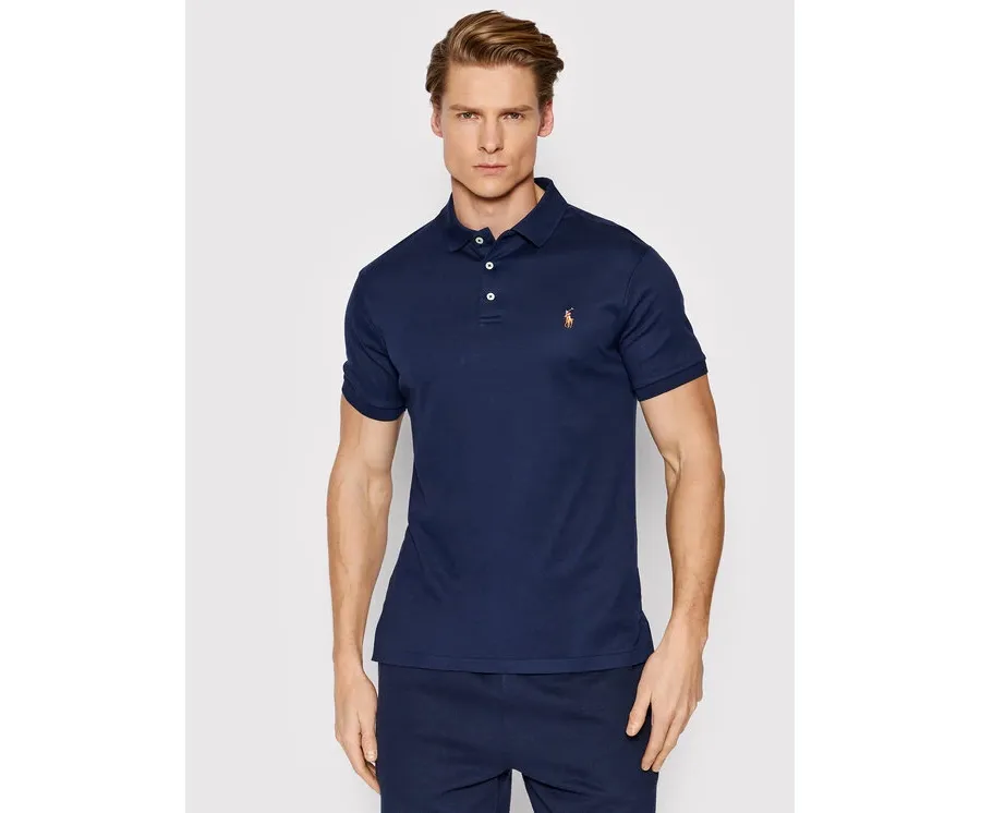 obrazek 1 Polo Ralph Lauren Polo 710685514003 Granatowy Slim Fit