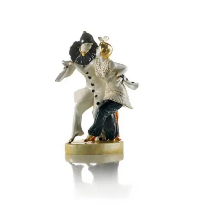 Zdjęcie Figurka dwóch tańczących osób wykonana z ceramiki - Ceramiche ML