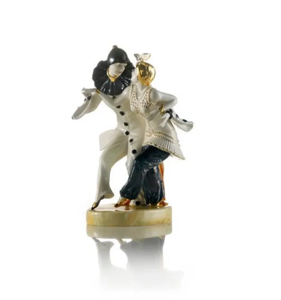 obrazek 1 Figurka dwóch tańczących osób wykonana z ceramiki - Ceramiche ML
