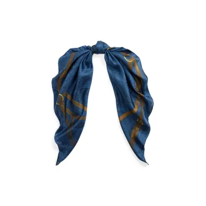 Zdjęcie LAUREN RALPH LAUREN Chusta 454972544003 Niebieski