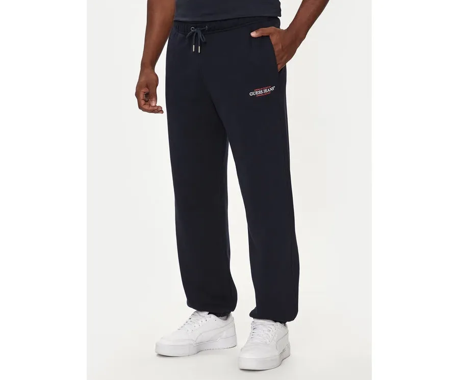 obrazek 1 Guess Jeans Spodnie dresowe M4YB18 K9V31 Granatowy Regular Fit