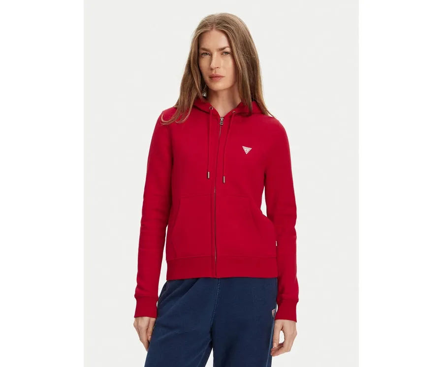 obrazek 1 Guess Jeans Bluza W4YQ03 KC811 Czerwony Regular Fit