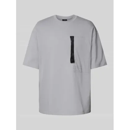 Zdjęcie T-shirt z detalem z logo model ‘MAGLIA’