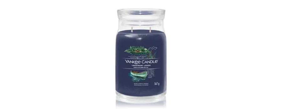obrazek 1 Yankee Candle Lakefront Lodge Świeca zapachowa 567 g