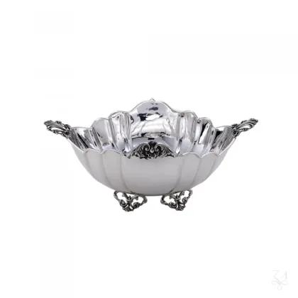 Zdjęcie Ekskluzywna srebrna misa Barocco - Zaramella Argenti