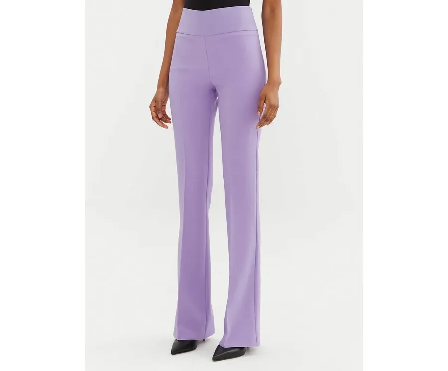 obrazek 1 Rinascimento Spodnie materiałowe CFC0122830003 Fioletowy Regular Fit