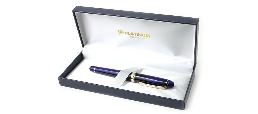 picture 3 Platinum Century Chartres Blue Fountain Pen
