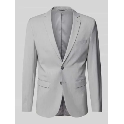 Zdjęcie Marynarka na 2 guziki o kroju slim fit z kieszenią z patką