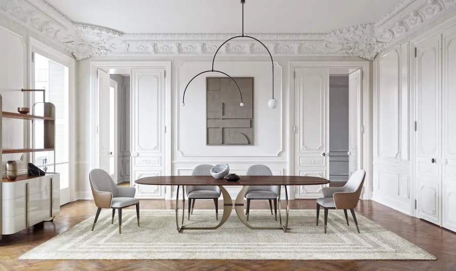 obrazek 6 Wyjątkowy włoski stół w stylu modernistycznym - do jadalni