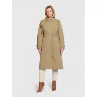 Zdjęcie Custommade Trencz Flora 999502828 Zielony Regular Fit