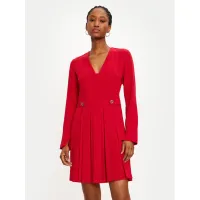 Zdjęcie TWINSET Sukienka codzienna 242TT2171 Czerwony Loose Fit
