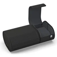 Picture Stylish travel case with a rotomat for a watch
