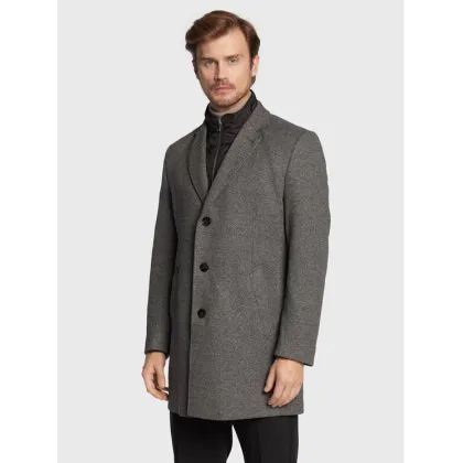 Zdjęcie Bugatti Płaszcz przejściowy 228528 24042 Szary Regular Fit