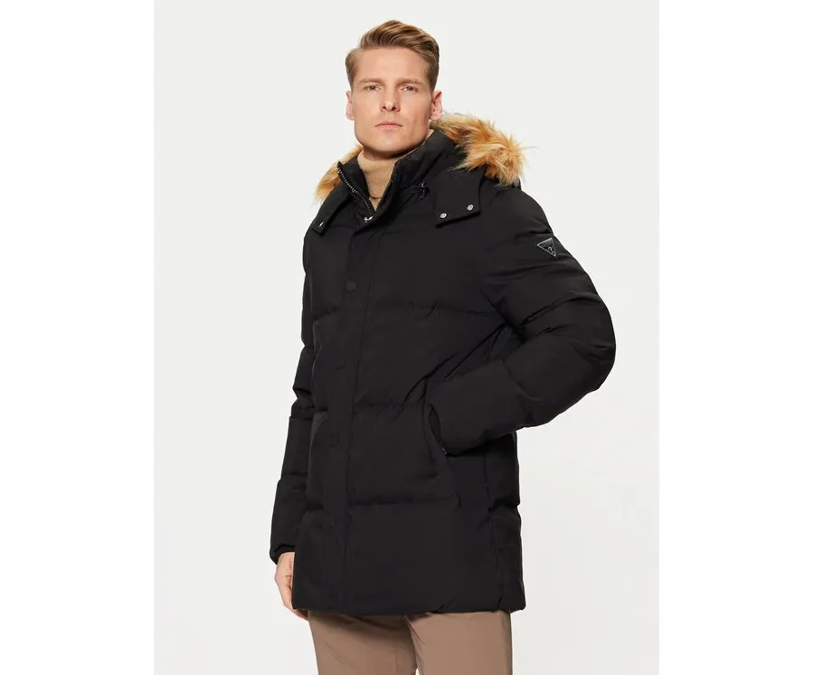 obrazek 1 Guess Kurtka puchowa M4BL53 WG7X2 Czarny Regular Fit