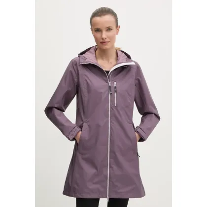Zdjęcie Helly Hansen kurtka damska kolor fioletowy przejściowa 55964