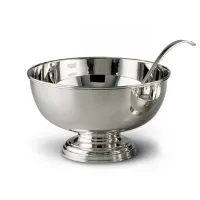 Zdjęcie Srebrna waza z chochlą