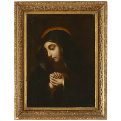 Picture A painting of Our Lady of Sorrows on canvas from 1700.