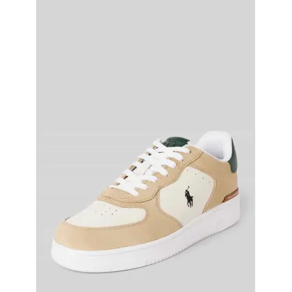 Zdjęcie Sneakersy skórzane z wyhaftowanym logo model ‘MASTERS’