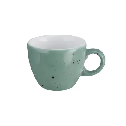 Zdjęcie Stylowa mała porcelanowa filiżanka do espresso w kolorze turkusu - Seltmann Weiden