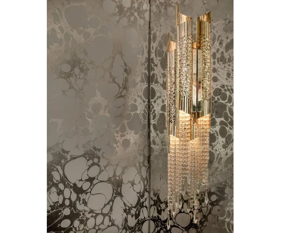 obrazek 3 Elegancka lampa ścienna z wysokiej jakości materiałów