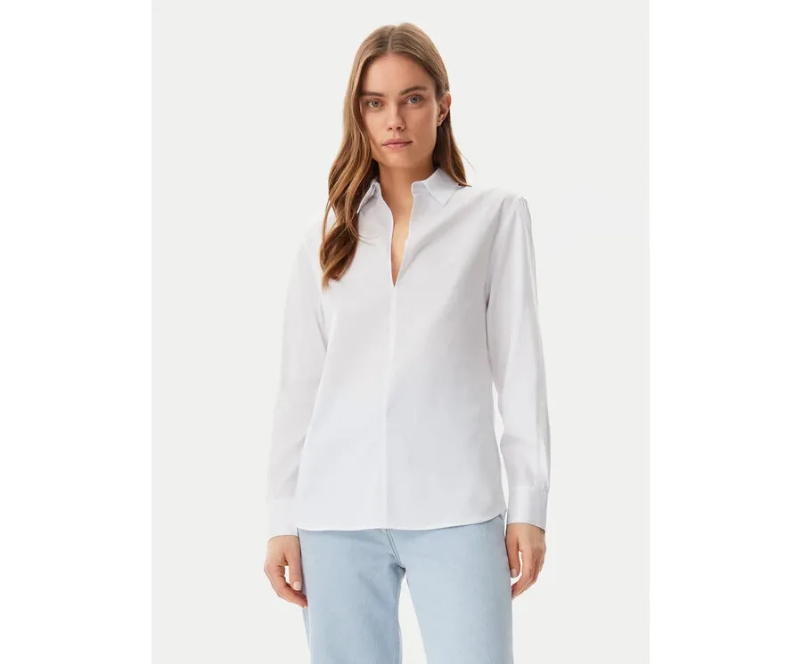obrazek 1 Calvin Klein Koszula K20K208378 Biały Regular Fit