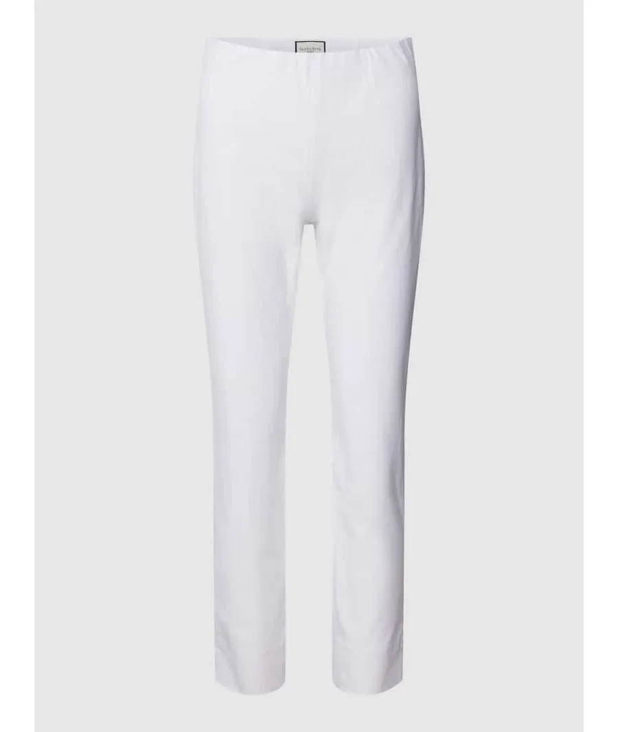 obrazek 1 Spodnie materiałowe o skróconym kroju slim fit model ‘SABRINA’