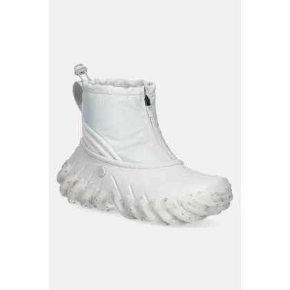 Zdjęcie Crocs buty Echo Boot Z Shield damskie kolor szary na płaskim obcasie lekko ocieplone 210315