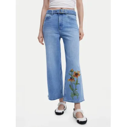 Zdjęcie Desigual Jeansy Ohio 25SWDD14 Niebieski Straight Fit