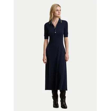 Zdjęcie LAUREN RALPH LAUREN Sukienka codzienna 200957638001 Granatowy Slim Fit