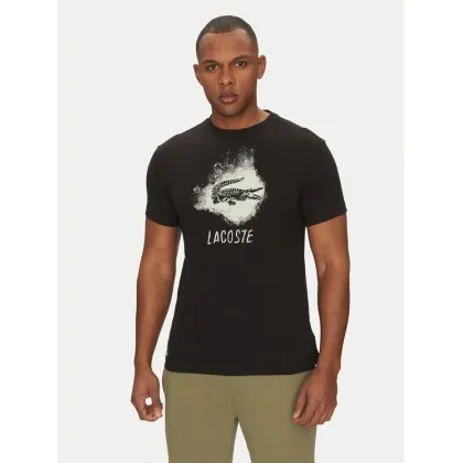 Zdjęcie Lacoste T-Shirt TH8917 Czarny Regular Fit