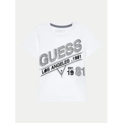 Zdjęcie Guess T-Shirt N4BI10 I3Z14 Biały Regular Fit