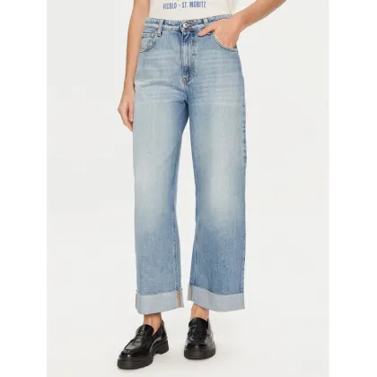 Zdjęcie ViCOLO Jeansy DS0107 Niebieski Loose Fit