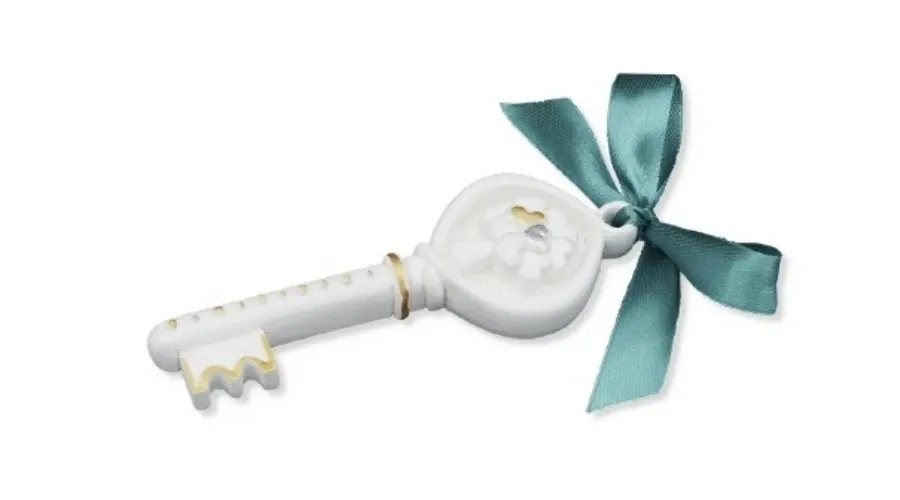 obrazek 1 Luksusowa rzeźba – klucz fortuny ze wstążką