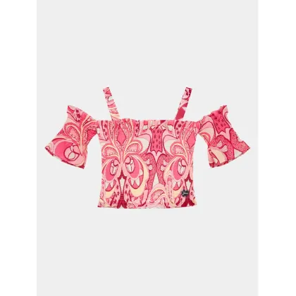 Zdjęcie Guess Bluzka J4GH01 WA2T0 Różowy Regular Fit