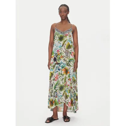 Zdjęcie LOLA CASADEMUNT Sukienka letnia LS2516037 Zielony Relaxed Fit