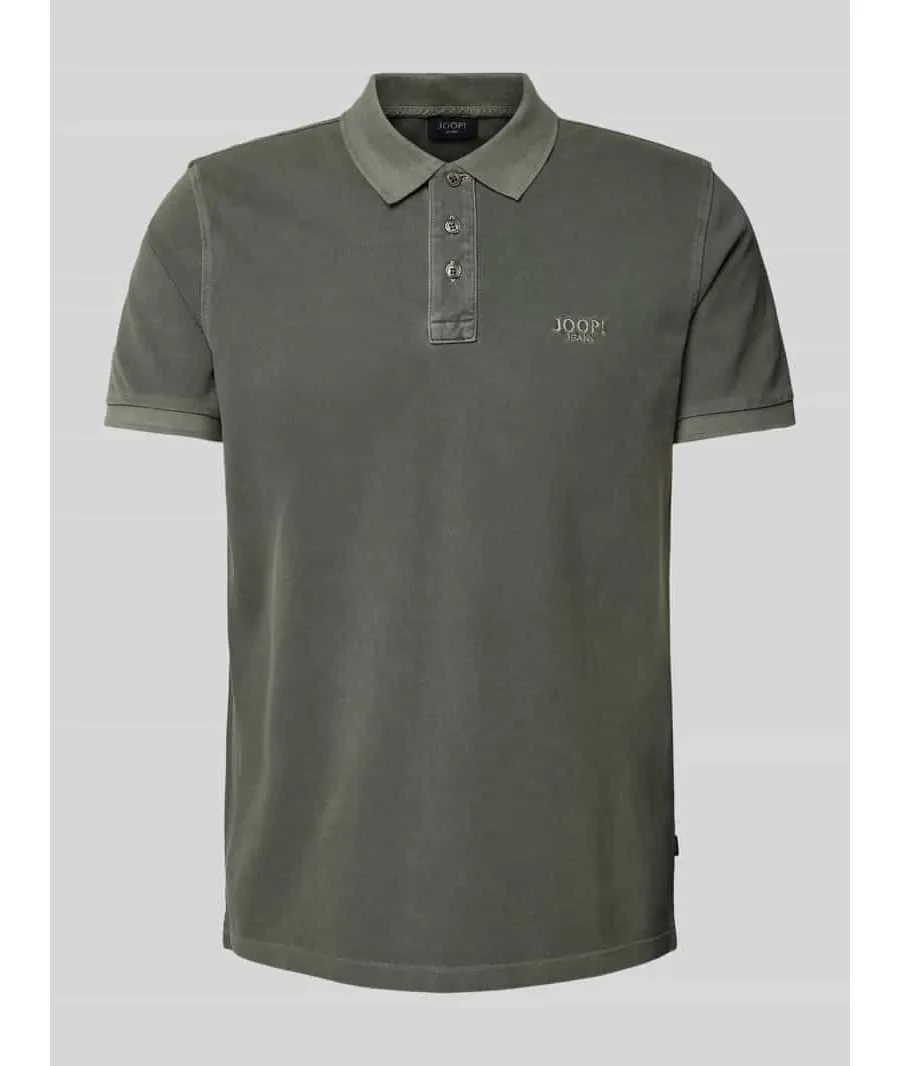 obrazek 1 Koszulka polo o kroju regular fit z wyhaftowanym logo model ‘Ambrosio’