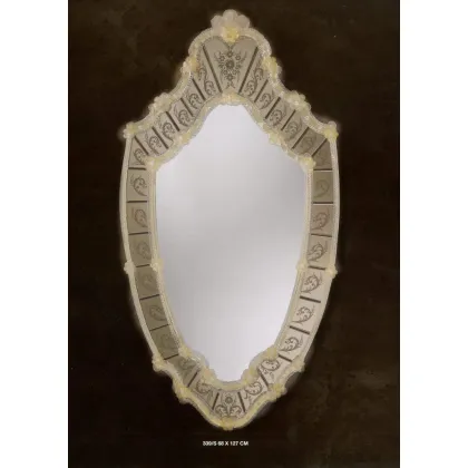 Zdjęcie Wyjątkowe szklane Lustro Murano z włoch