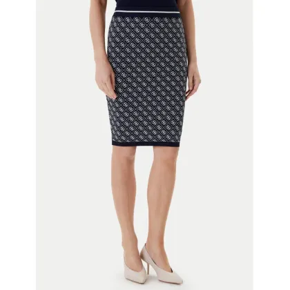 Zdjęcie Guess Spódnica ołówkowa W4BD53 Z37K0 Granatowy Regular Fit